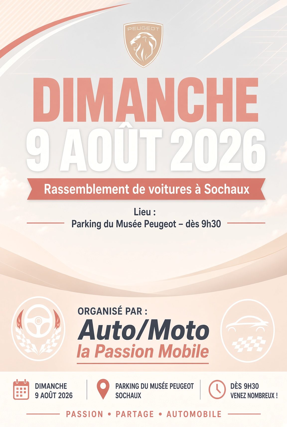 Rasso mensuel au Musée de l’Aventure Peugeot